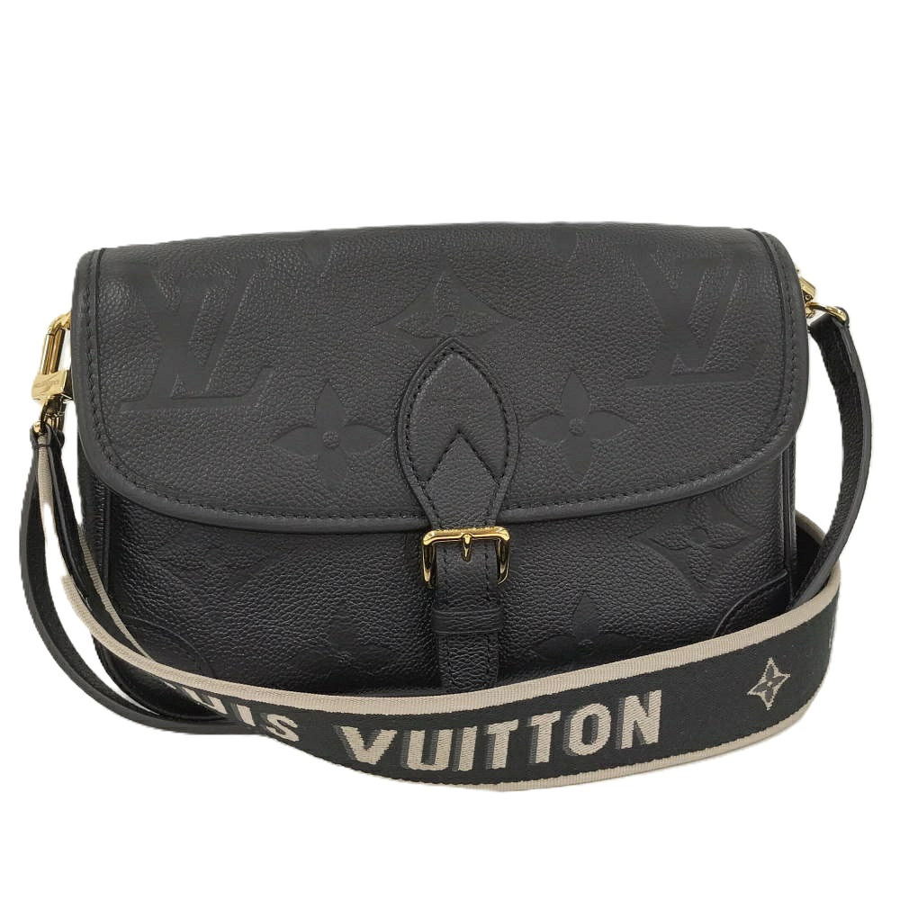 Louis Vuitton Diane Monogram Empreinte Noir Black Shoulder Bag